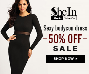 SheIn -Your Online Fashion Bodycon Dress
