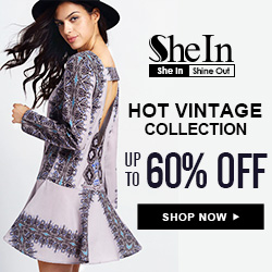 SheIn -Your Online Fashion Vintage Dress