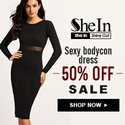 SheIn -Your Online Fashion Bodycon Dress