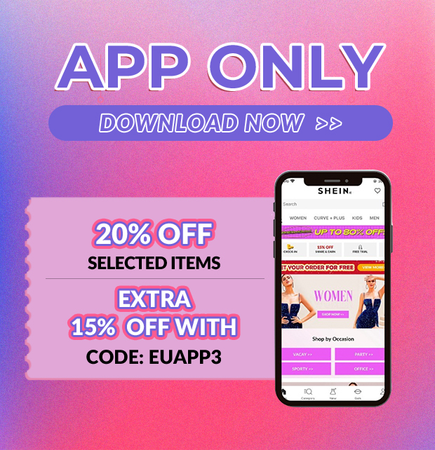 APP ONLY 20% OFF Selected Items - Shein Europe