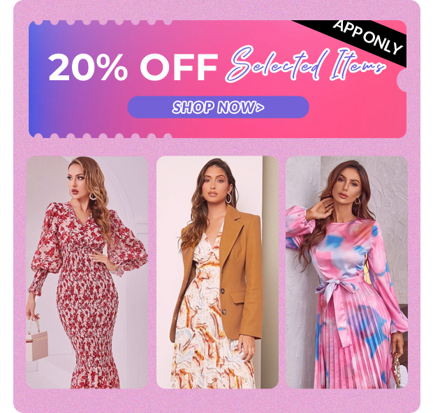 APP ONLY 20% OFF Selected Items - Shein Europe