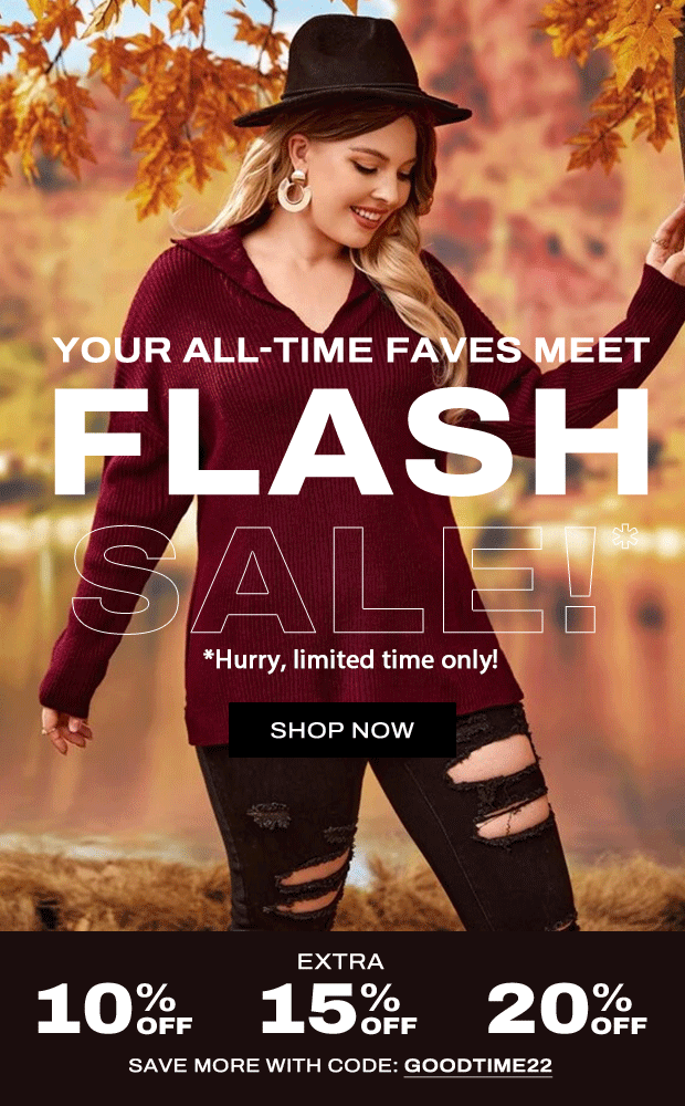 Flash. Sale. On. Faves. SHEIN