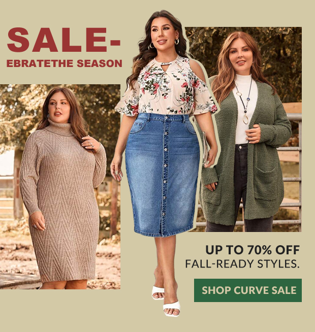  SHOP CURVE SALE 
