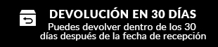  Devolución en 30 días 
