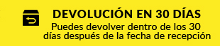  Devolución en 30 días 