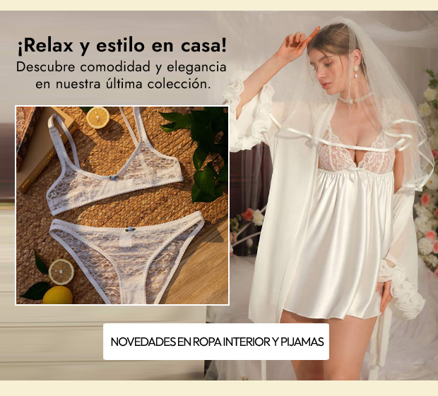  Novedades en ropa interior y pijamas 