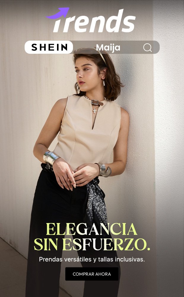 Elegancia sin esfuerzo. 