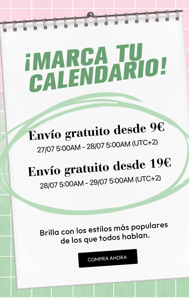  ¡Marca tu calendario! 