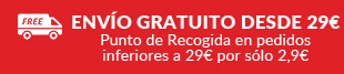 Envío gratuito desde 29€