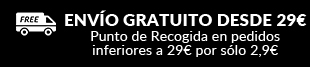 Envío gratuito desde 29€