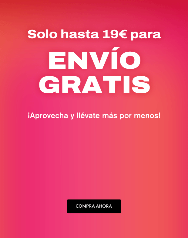  Solo hasta 19€ para envío gratis 