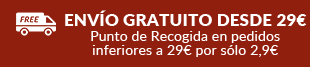 Envío gratuito desde 29€