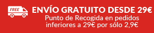 Envío gratuito desde 29€
