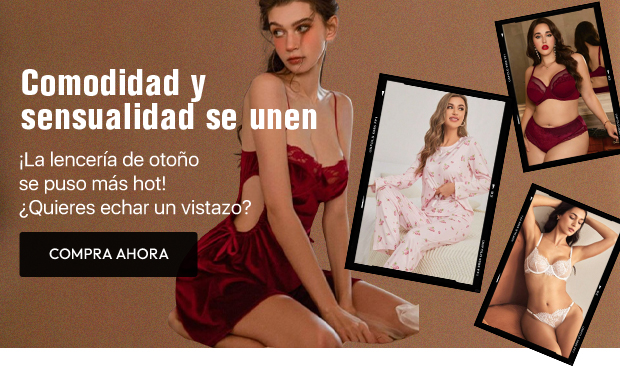  Comodidad y sensualidad se unen 
