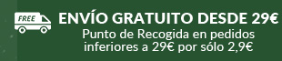 Envío gratuito desde 29€