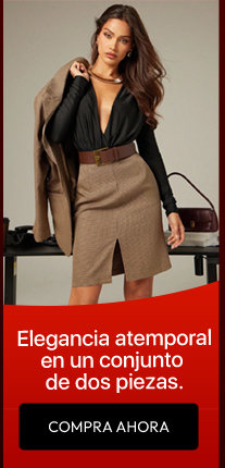  Elegancia atemporal en un conjunto de dos piezas 