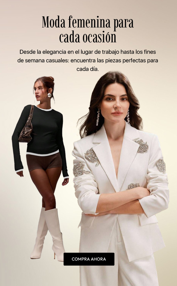  Moda femenina para cada ocasión 