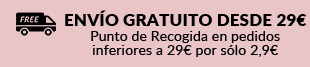 Envío gratuito desde 29€