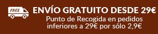 Envío gratuito desde 29€