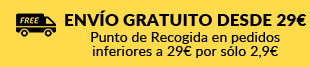 Envío gratuito desde 29€