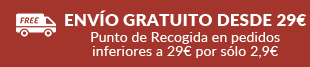 Envío gratuito desde 29€