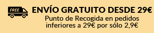 Envío gratuito desde 29€