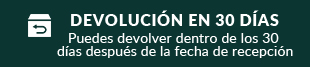 Devolución en 30 días
