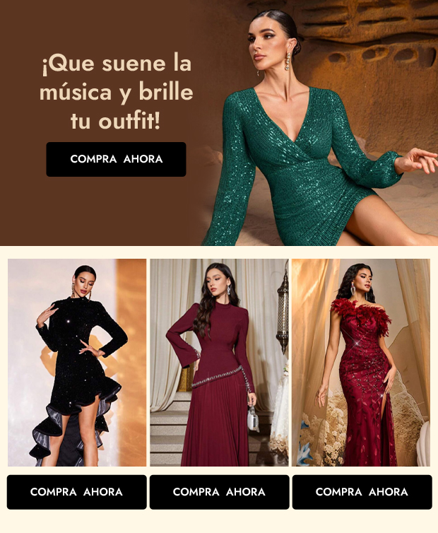  ¡Que suene la música y brille tu outfit! 