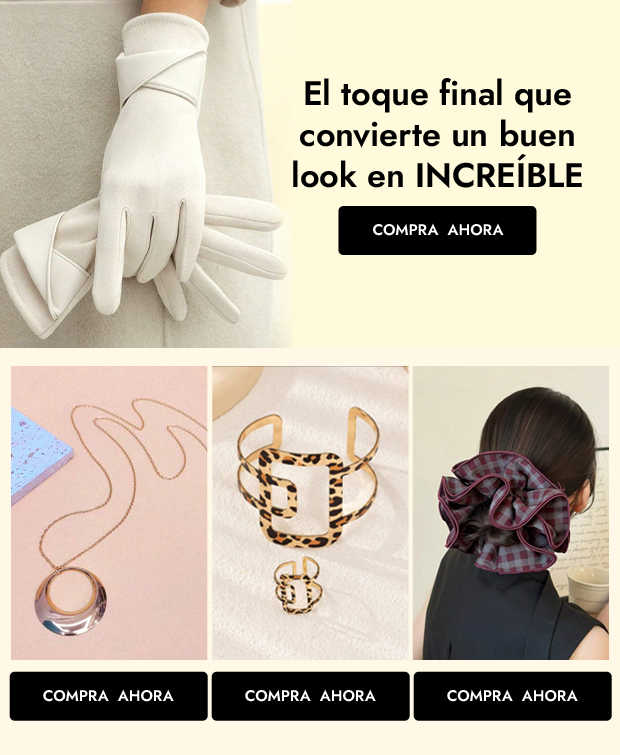 El toque final que convierte un buen look en INCREÍBLE 