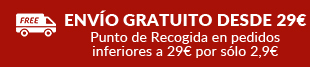 Envío gratuito desde 29€