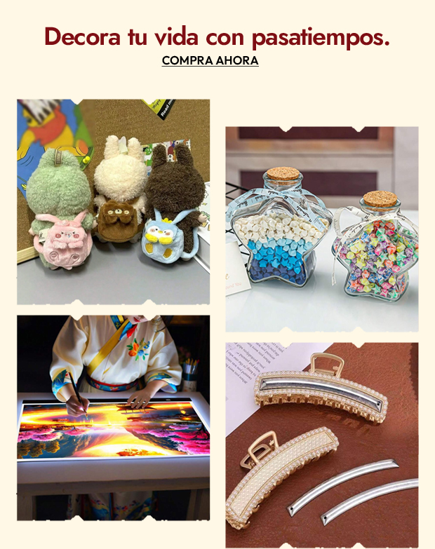  Decora tu vida con pasatiempos 