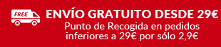 Envío gratuito desde 29€