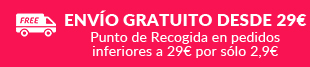 Envío gratuito desde 29€