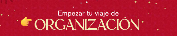  ¡Empezar tu viaje de organización! 