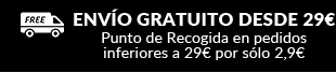 Envío gratuito desde 29€