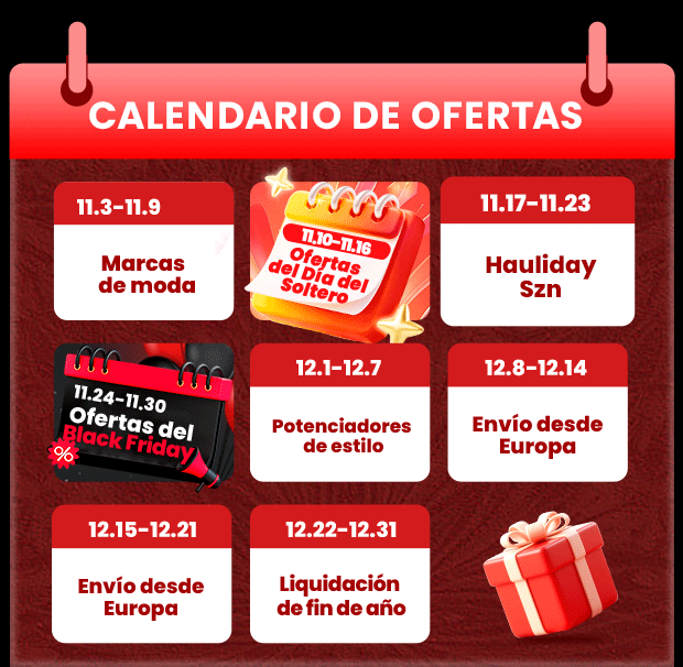  Calendario de Ofertas 