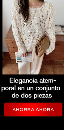  Elegancia atemporal en un conjunto de dos piezas 