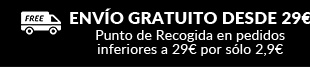 Envío gratuito desde 29€