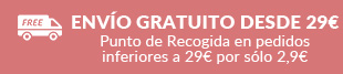 Envío gratuito desde 29€