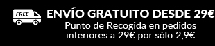 Envío gratuito desde 29€
