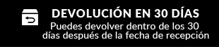 Devolución en 30 días