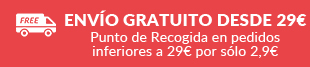 Envío gratuito desde 29€