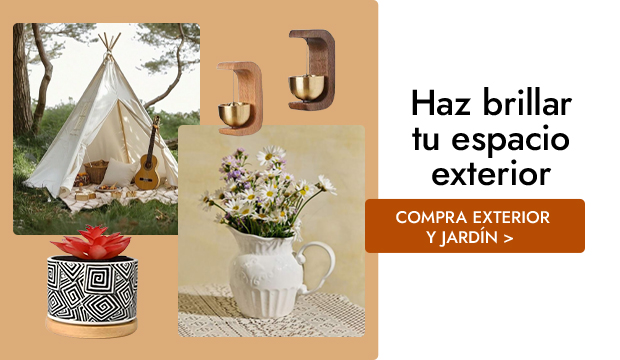  Compra exterior y jardín 