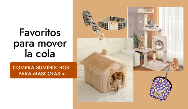  Compra suministros para mascotas 