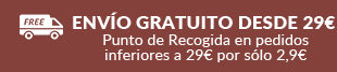 Envío gratuito desde 29€