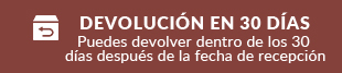 Devolución en 30 días
