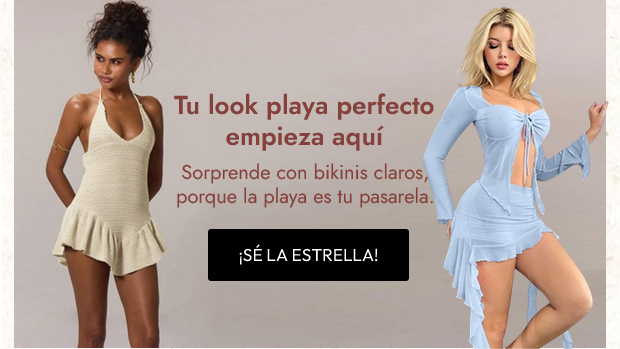  Tu look playa perfecto empieza aquí 
