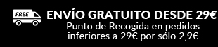 Envío gratuito desde 29€
