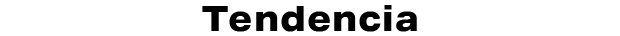 Tendencia 