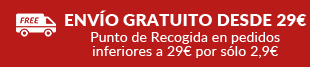 Envío gratuito desde 29€